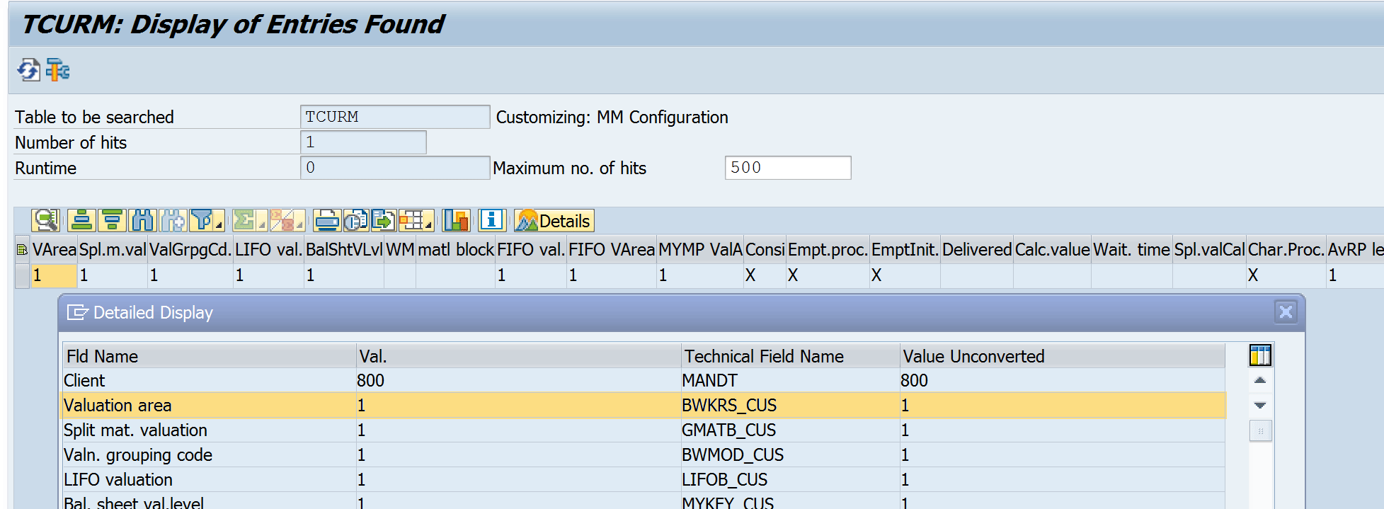 plant and valuation type assignment in sap